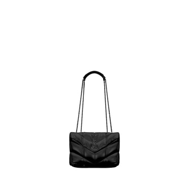 Toy Puffer Chain Bag - Nero