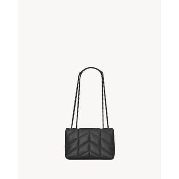 Toy Puffer Chain Bag - Nero