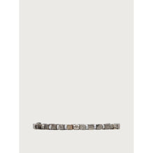 Beaded Bracelet - Size 17 - Men - Grey