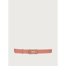 Adjustable Gancini Belt - Coral