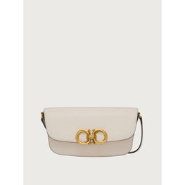 Trapezio Small Crossbody Bag - Bone