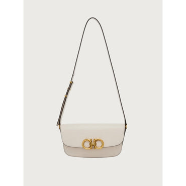 Trapezio Small Crossbody Bag - Bone