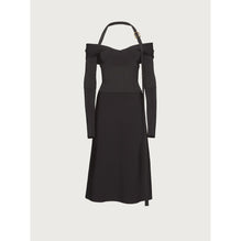 Halter Strap Dress - Ladies - Black