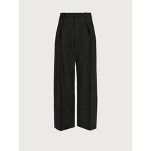 Wide Leg Trousers - Black