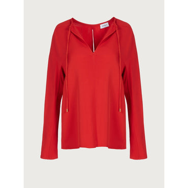 Viscose Blouse - Ladies - Red