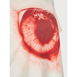 Eye Print T-Shirt - Milk