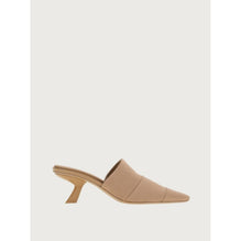 Understated Gros-Grain Mule - Beige