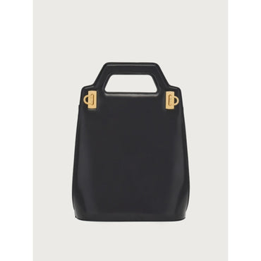 Wanda North-South Top Handle - Black