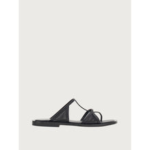 Thong Sandals With Square Toe - Men - Black
