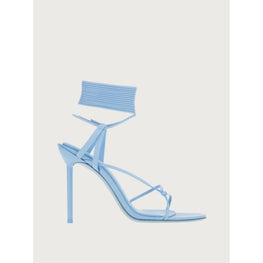 Sandals with Stiletto Heel - Sky Blue