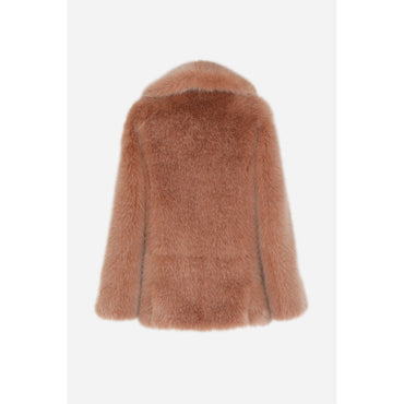 Manteau Faux Fur Des Sables - Rose Blush