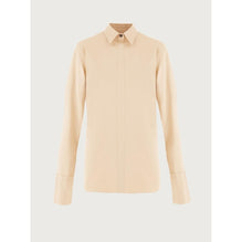 Popeline Stretch Shirt - Beige