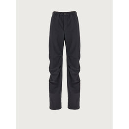 Drawstring Cargo Pants - Black