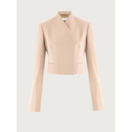 Asymmetric Blazer - Beige