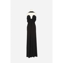 Robe Jersey Crepe - Noir