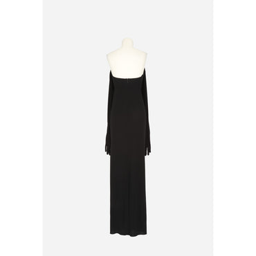 Robe Jersey Crepe - Noir