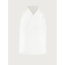 Double Breasted Slim Fit Waistcoat - White