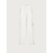 Elasticated Waist Cargo Pants - Men - White