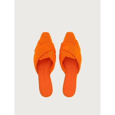 Sliders With Origami Knot - Ladies - Orange