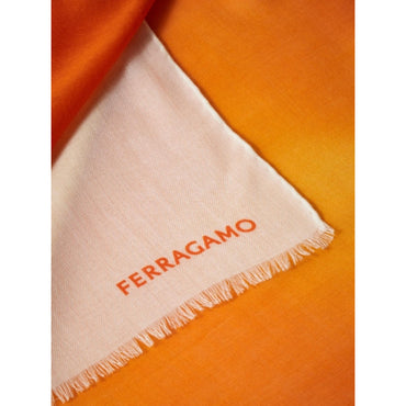 Ombre Print Stole - Orange