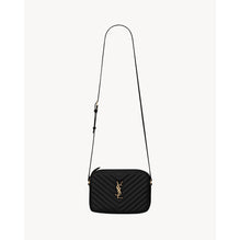 YSL BO MNG LOU VITELLO PIUMOTT - NERO/GOLD