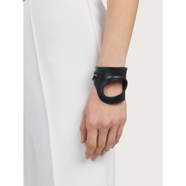 Sculptural Bracelet (S/M) - Ladies - Black