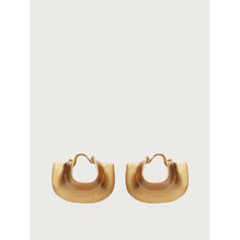 Sculpture Earrings - Gold