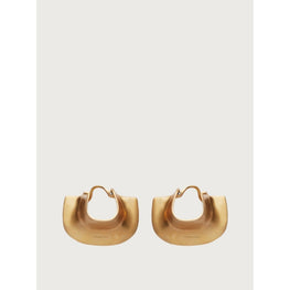 Sculpture Earrings - Gold