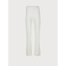 Straight Cut Pleated Trousers - Optic White