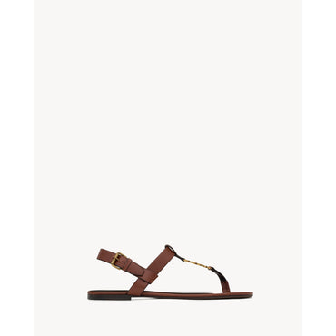 Cassandra 05 Flat Sandals - Dark Papaya
