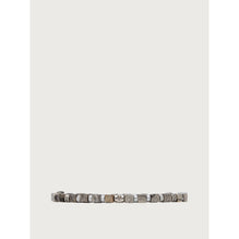 Beaded Bracelet - Size 19 - Men - Grey