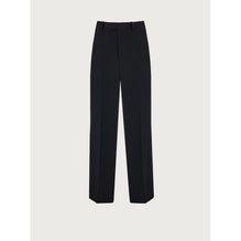 Tailored Trouser With Satin Inserts - Men - Black