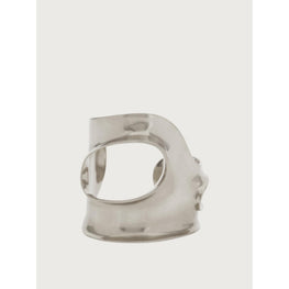 Sculptural Bracelet - Palladium