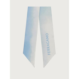 Ombre Print Headscarf - Sky Blue