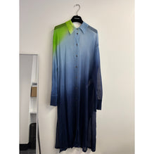 Long Silk Cardigan - Ladies - Blue