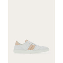 Low-Top Sneaker With Logo - Ladies - White/Petal