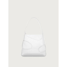 Small Shoulder Bag with Cut-Out Detailing - Optic White