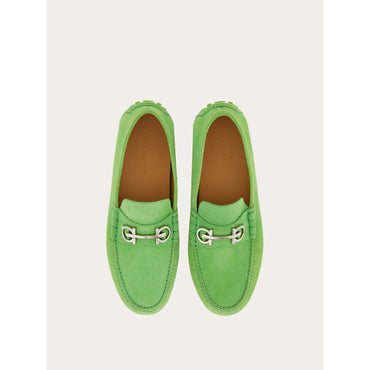 Driver With Gancini Ornament - Men - Lime Green