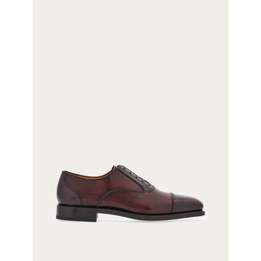 Tramezza Oxford With Toe Cap - Men - Nebbiolo