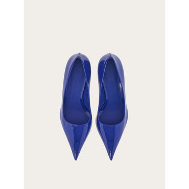 Eva Pump - Patent Calfskin - Lapis Lazuli