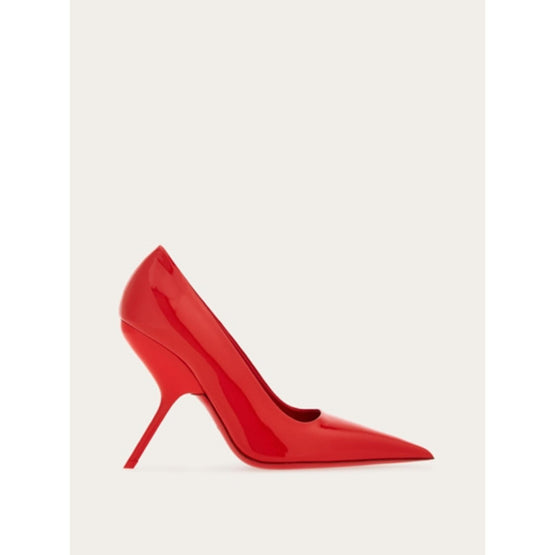 Eva Pumps - Flame Red