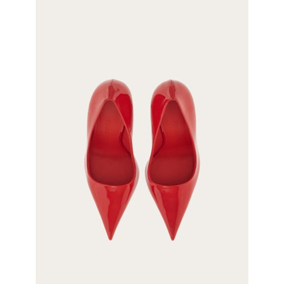 Eva Pumps - Flame Red