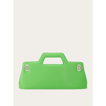 Wanda East-West Top Handle - Calfskin - Lime Green