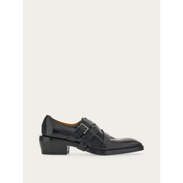 Side Buckle Shoe - Black