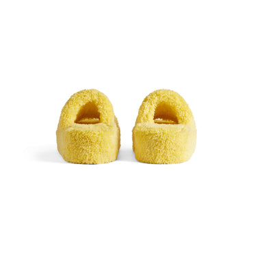 Furry Platform Towel/Polit - Yellow/Wht/Red