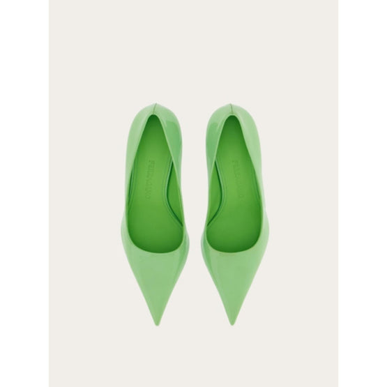 Eva Pumps - Lime Green