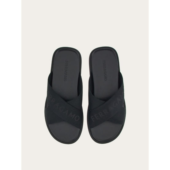 Crosover Sandals - Black