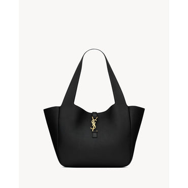 YSL BO BEA M CABAS W_CERVO DAK - NERO/GOLD