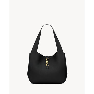 YSL BO BEA M CABAS W_CERVO DAK - NERO/GOLD