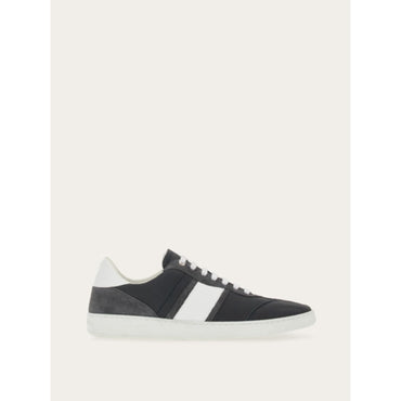 Low Top Sneaker With Signature - Men - Stromboli Sand/Optic White